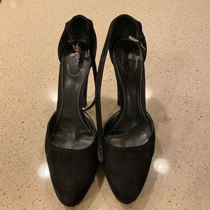 Prada suede pumps